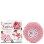 3 ROSA SAPONE PROFUMATO 100 GR