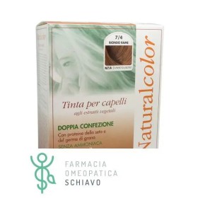Specchiasol Natural Color Tinta Capelli 7/4 Biondo Rame - Permanente Naturale Delicata