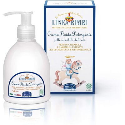 LINEA BIMBI BIO CREMA FLUIDA DETERGENTE 240 ML