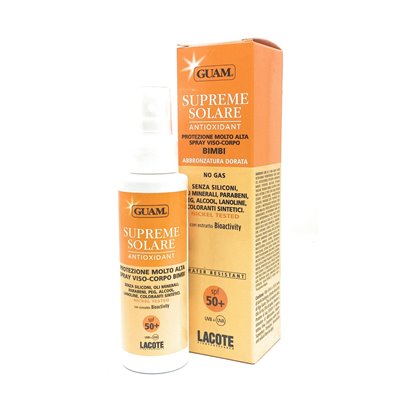 GUAM SOLARE SUPREME SPRAY VISO-CORPO BIMBI SPF 50+ 100 ML*