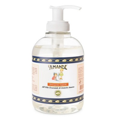 DETERGENTE LIQUIDO OLI ESSENZIALI ARANCIA AMARA 300 ML