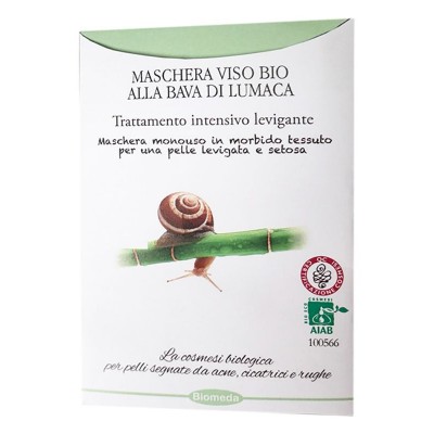 BAVA DI LUMACA MASCHERA VISO BIO MONOUSO