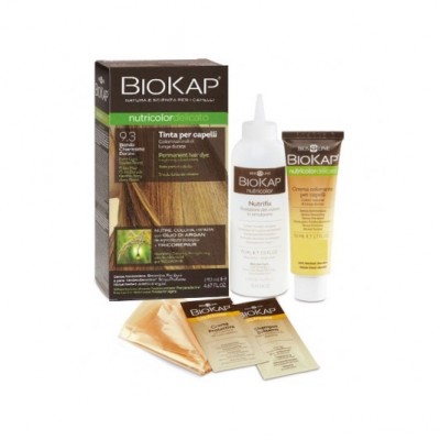 BIOKAP - NUTRICOLOR DELICATO BIONDO GRANO DORATO 7.33+ 140 ML