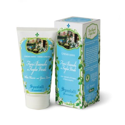 CREMA MANI FIORI BIANCHI&FOGLIE VERDI 75 ML