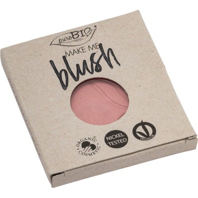 PUROBIO BLUSH COMPATTO - ROSA SATINATO - REFILL N. 01