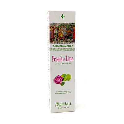 SPEZIALI FIORENTINI - PEONIA E LIME ACQUA AROMATICA 100 ML